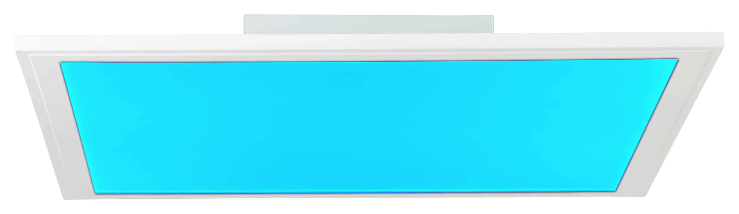 Brilliant Deckenleuchte Abie weiß Metall Kunststoff B/H/T: ca. 39x5x39 cm