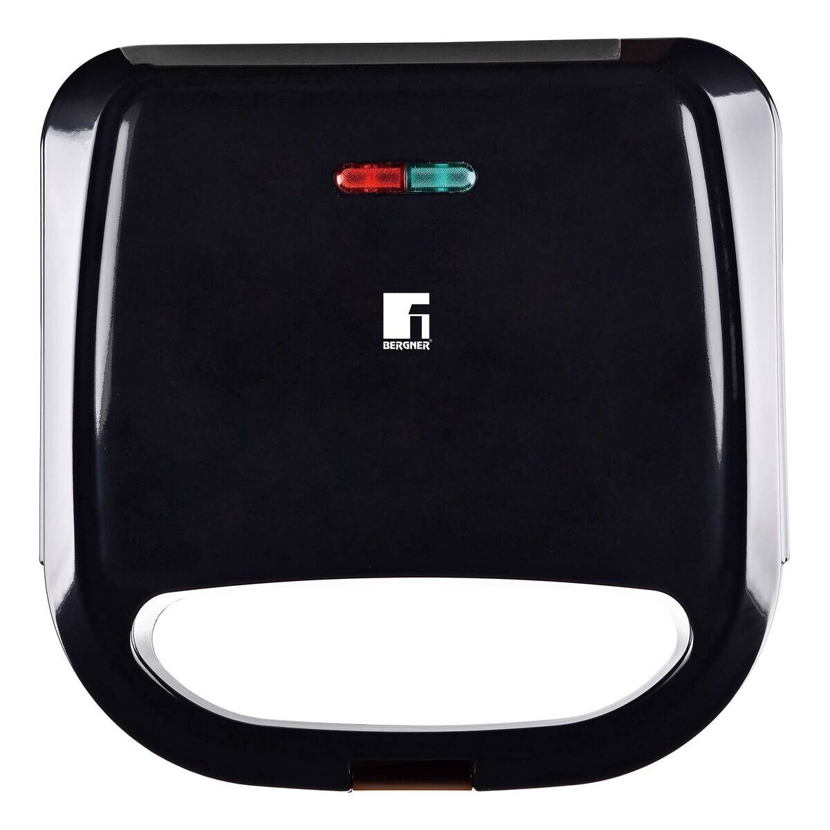 BERGNER Sandwichtoaster BG-53005-CP schwarz Kupfer Aluminium Kunststoff B/H/L: ca. 22x9x22 cm