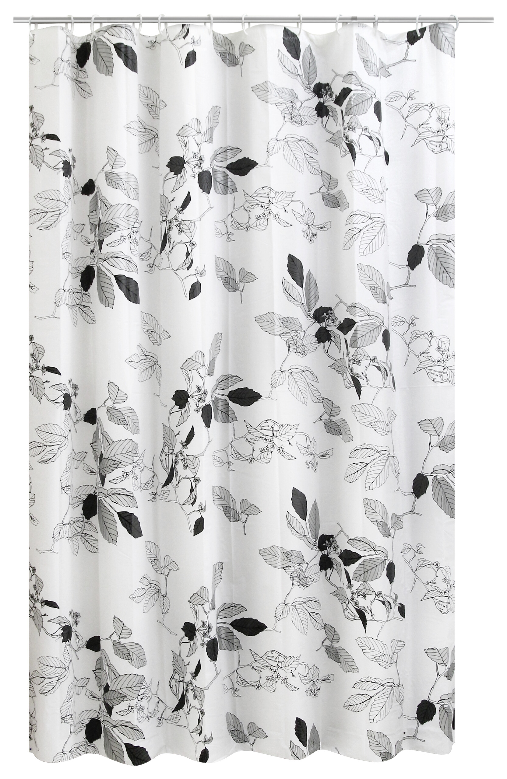 Acus Duschvorhang Flower natur Kunststoff B/L: ca. 180x200 cm