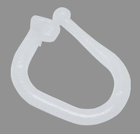 Boviva Faltenclip für Clip-Store weiß 25 Packstücke