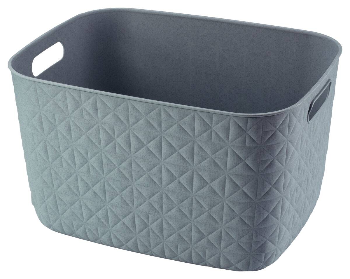 Curver Aufbewahrungskorb Softex blau B/H/L: ca. 29x22x38 cm
