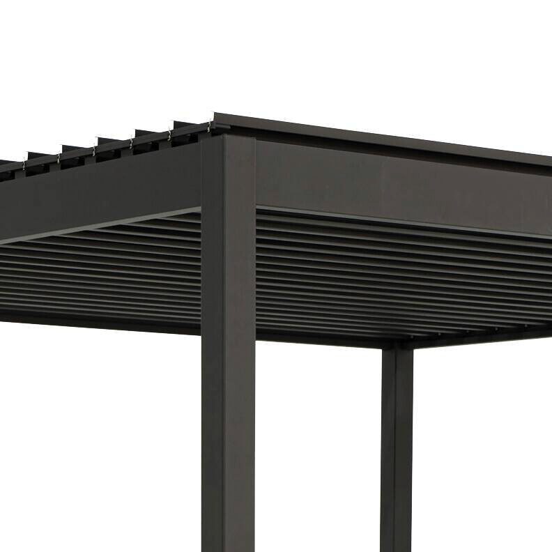 Mirador Pergola Basic anthrazit Aluminium B/H/L: ca. 360x240x300 cm