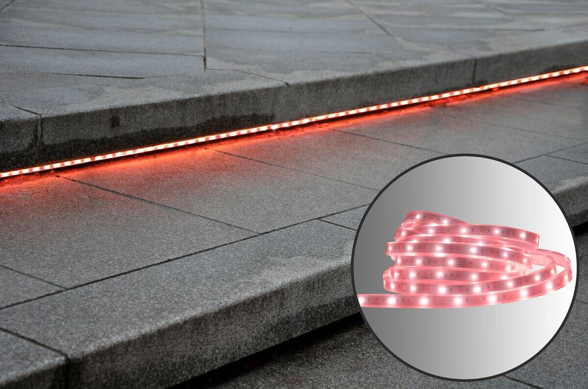 Näve Leuchten LED-Stripe 5216861 multicolor Kunststoff B/H/T: ca. 1,2x0,4x1000 cm