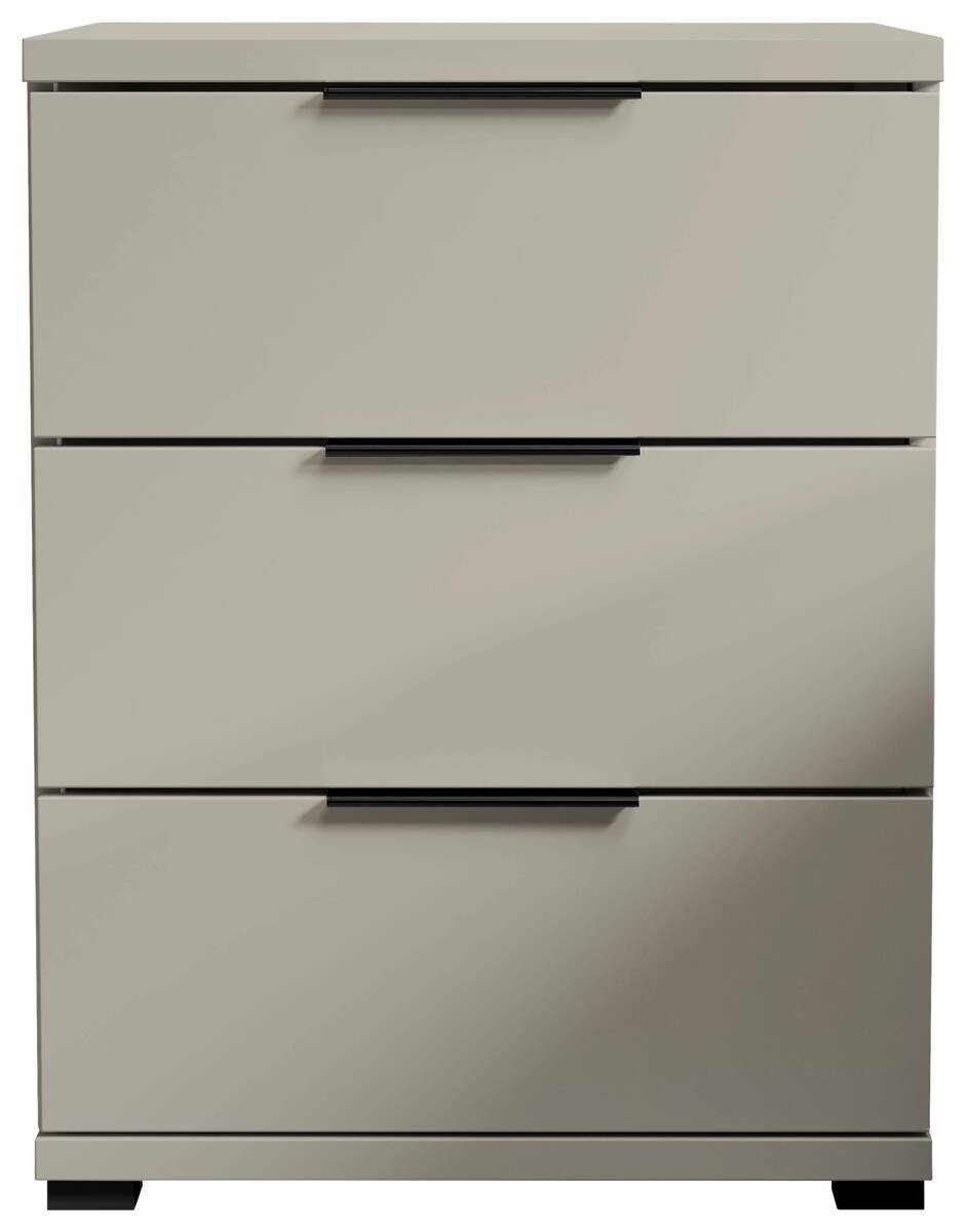 Nachtkonsole Salermo Kaschmirgrau B/H/T: ca. 46x61x42 cm