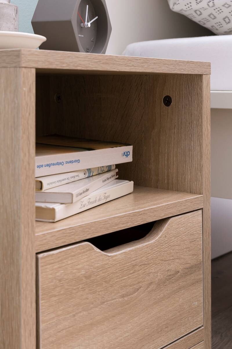 Nachtkonsole Sonoma Nachbildung B/H/T: ca. 31x43x31 cm