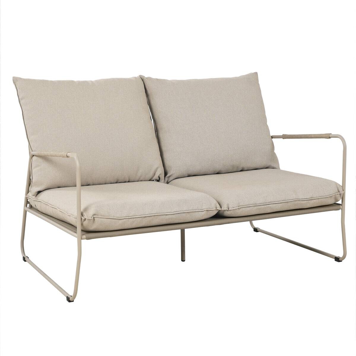 POCOline Gartensitzgruppe Faro beige Stahl