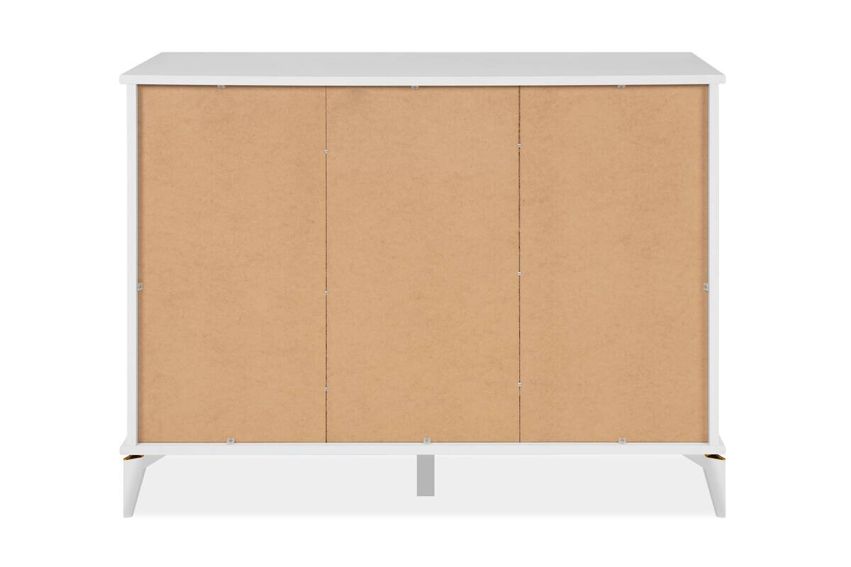 Kommode Izmir Izmir Izmir Izmir Izmir Izmir weiß Kupfer Nachbildung B/H/T: ca. 120x90x36 cm