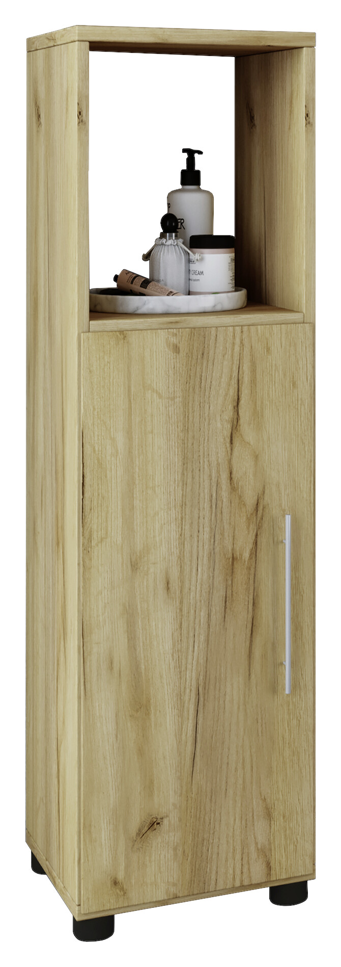 Midischrank Flandu Eiche Honig Nachbildung B/H/T: ca. 31x93x32 cm