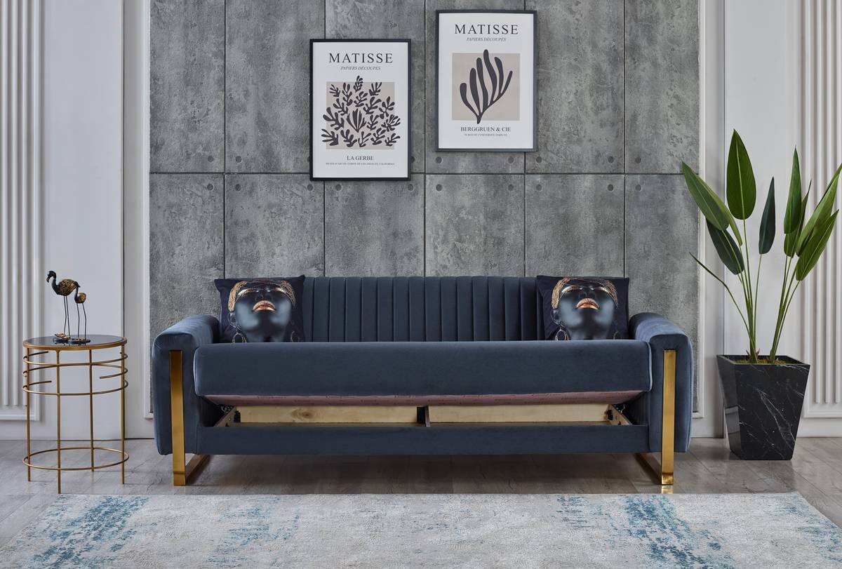 Sofa 3-2-1 Bogota anthrazit Microfaser