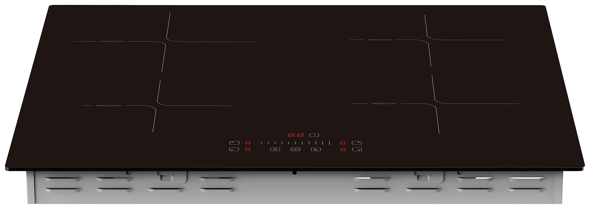 PKM Induktions-Kochplatte IN4-SA B/H/T: ca. 59x6,2x52 cm