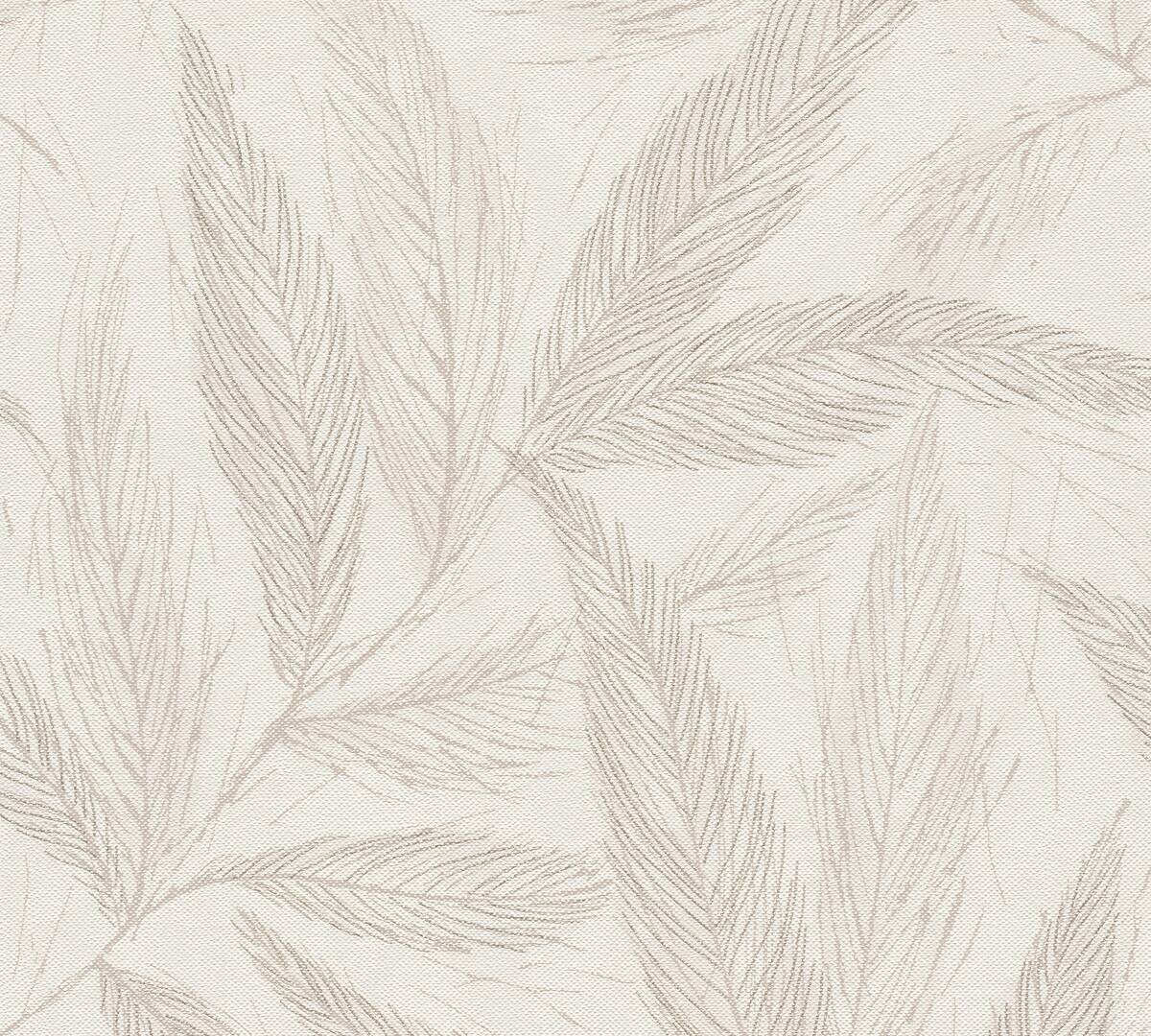 A.S.Creation Vliestapete creme beige grau B/H/D: ca. 53x1005x9,3 cm