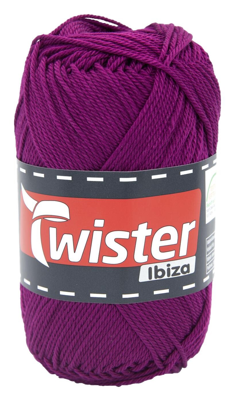 Twister Handstrickgarn Ibiza fuchsia L: ca. 12500 cm