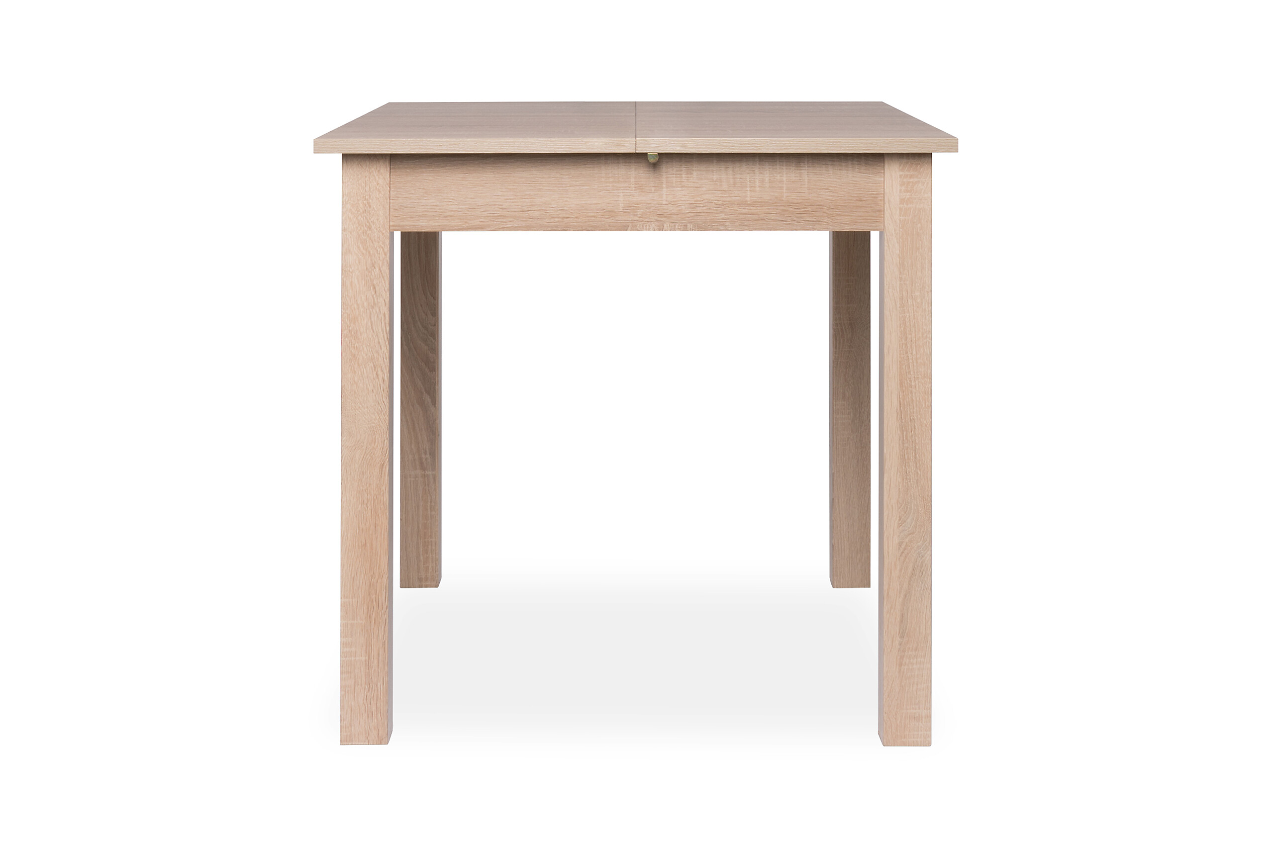 Esstisch Coburg Eiche Sonoma Optik schwarz B/T: ca. 80x80 cm