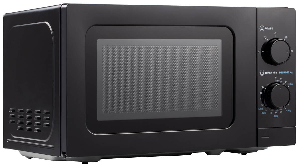 POCOline Mikrowelle MM720C2GX-PM schwarz Metall B/H/T: ca. 44x26x33 cm ca. 20 l