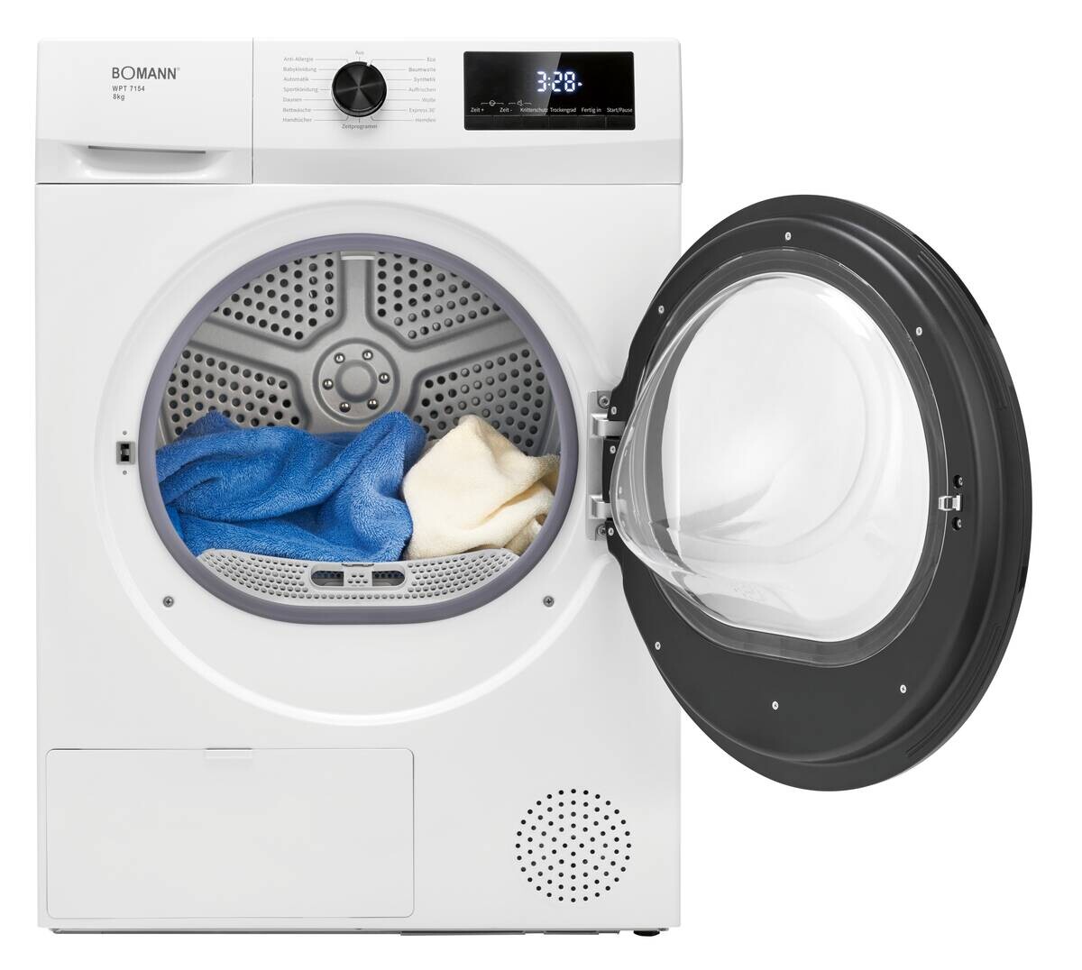 Bomann Wärmepumpentrockner WPT 7154 weiß B/H/T: ca. 59,5x84,5x58 cm ca. 8 kg