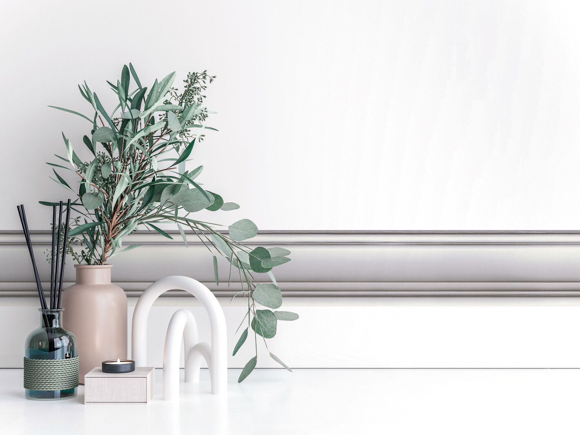 A.S.Creation Bordüre weiß schwarz B/H/D: ca. 10x500x6,8 cm