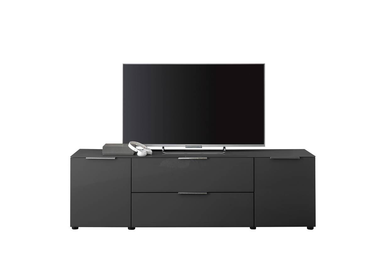 Lowboard Santorin anthrazit B/H/T: ca. 180x54x40 cm Lowboard Santorin anthrazit B/H/T: ca. 180x54x40 cm