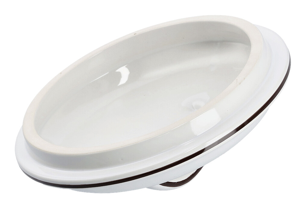 Zeller Vorratsdose Potatoes weiß Keramik B/H: ca. 17,5x24,5 cm