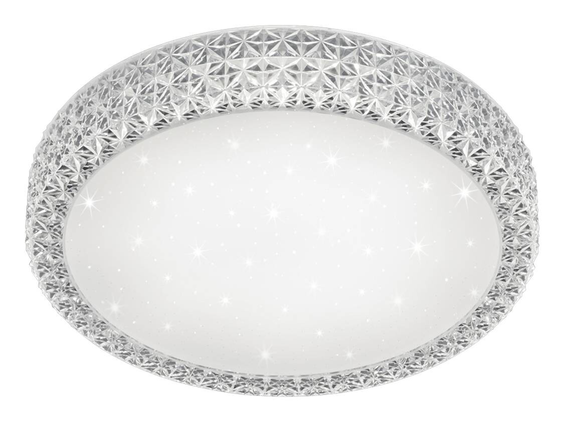 Reality Deckenleuchte Pegasus weiß klar Kunststoff Acryl D: ca. 60 cm