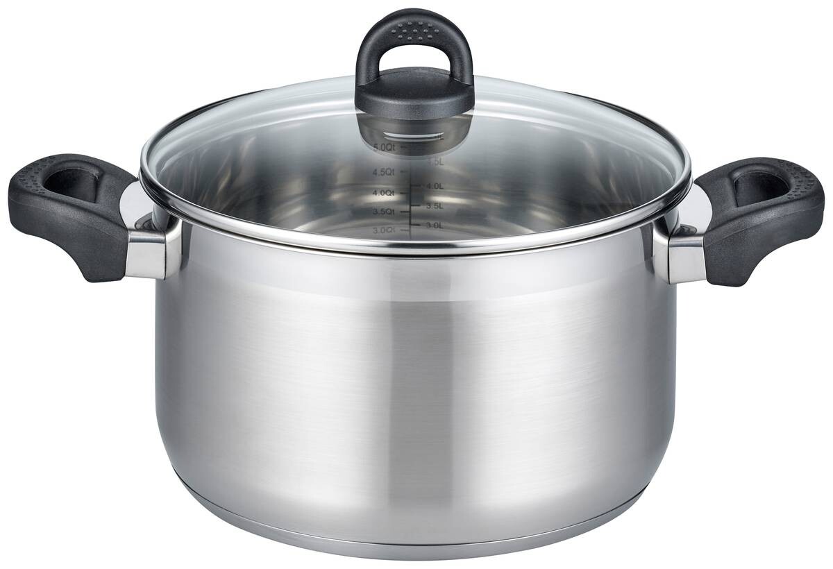 ELO Basic Fleischtopf silber Edelstahl D: ca. 24 cm