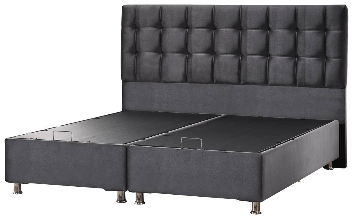 Polsterbett Etna anthrazit Liegefläche B/L: ca. 180x200 cm