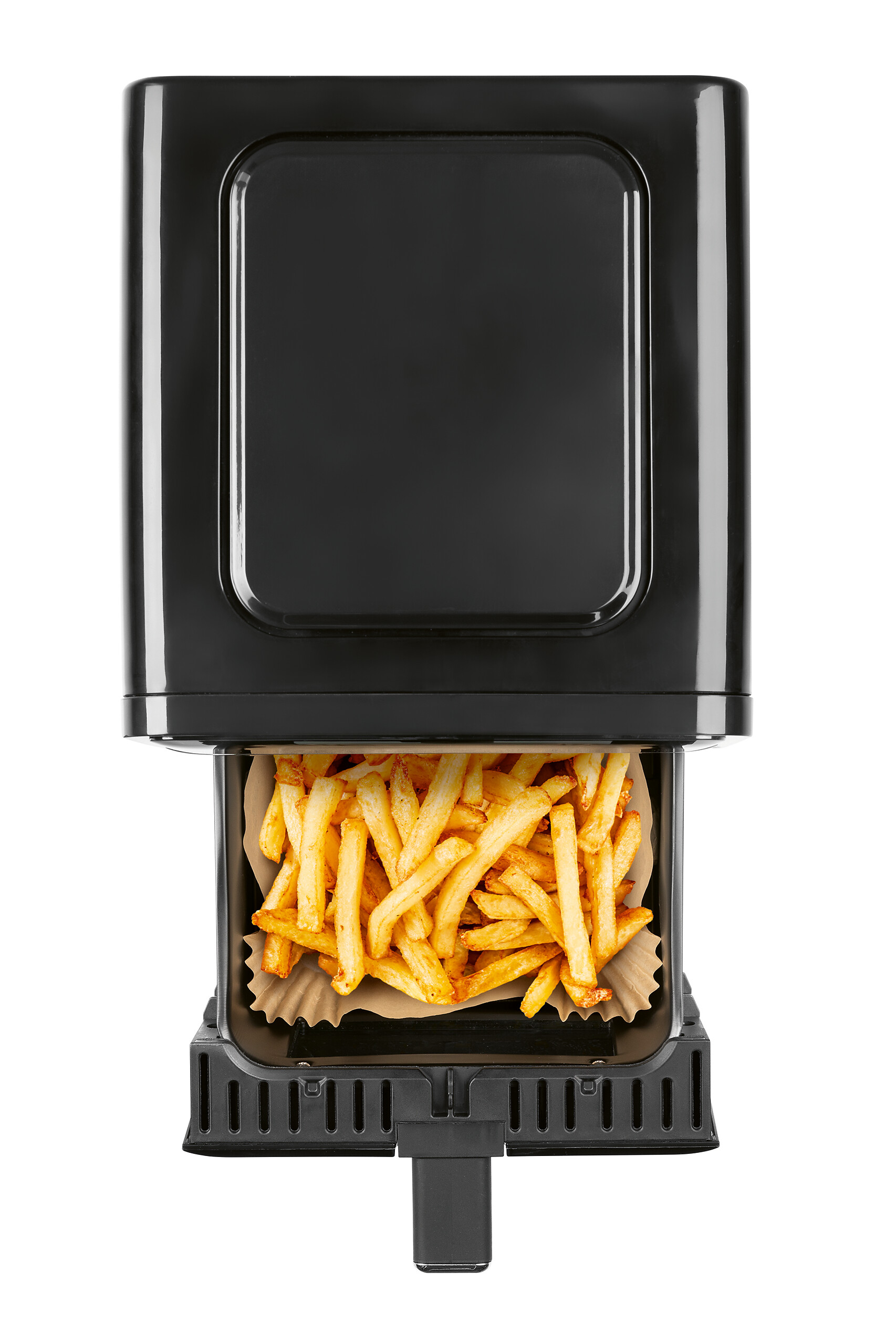 GOURMETmaxx Heißluftfritteuse 16539 schwarz Edelstahl B/H/L: ca. 25x30x36,5 cm ca. 5 l