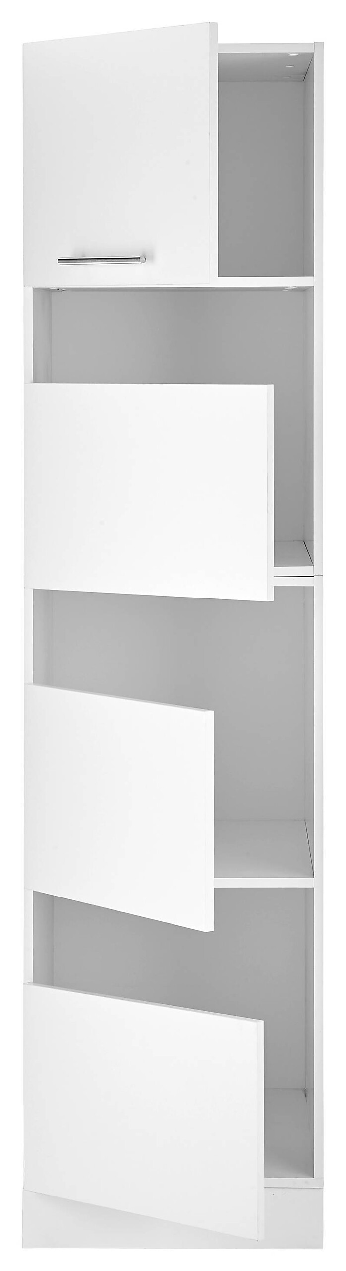 Respekta Hauswirtschaftsraum-Set Clara weiß matt B/H/T: ca. 167,4x200x67,6 cm