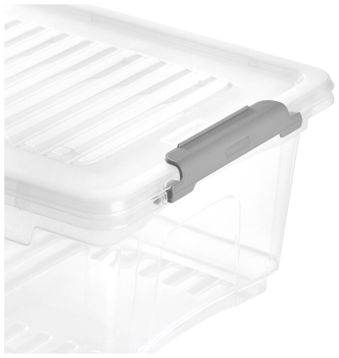 Aufbewahrungsbox transparent B/H/L: ca. 28,5x16x37,5 cm