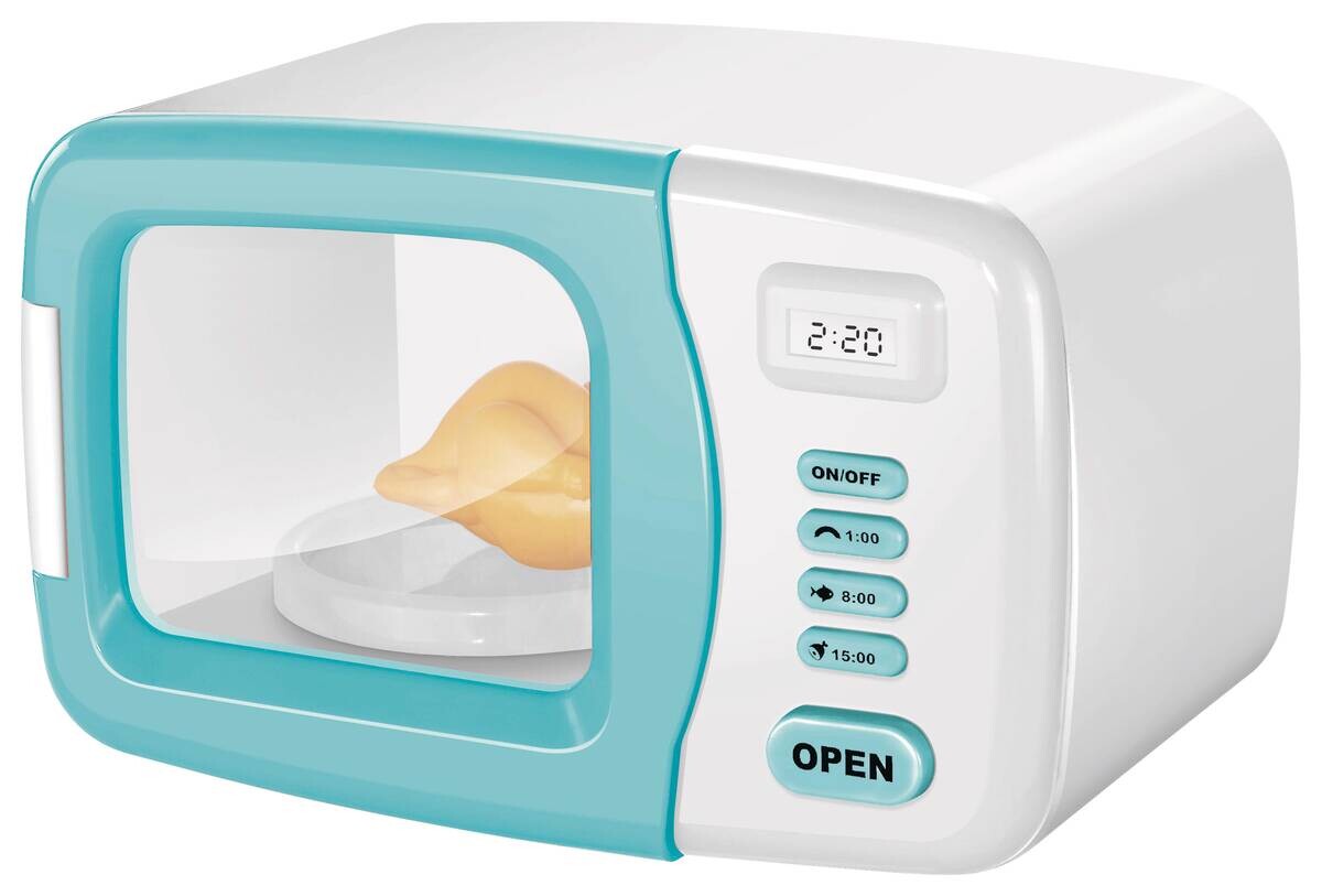 Spielzeug Mikrowelle B/H/L: ca. 25x14,5x16 cm
