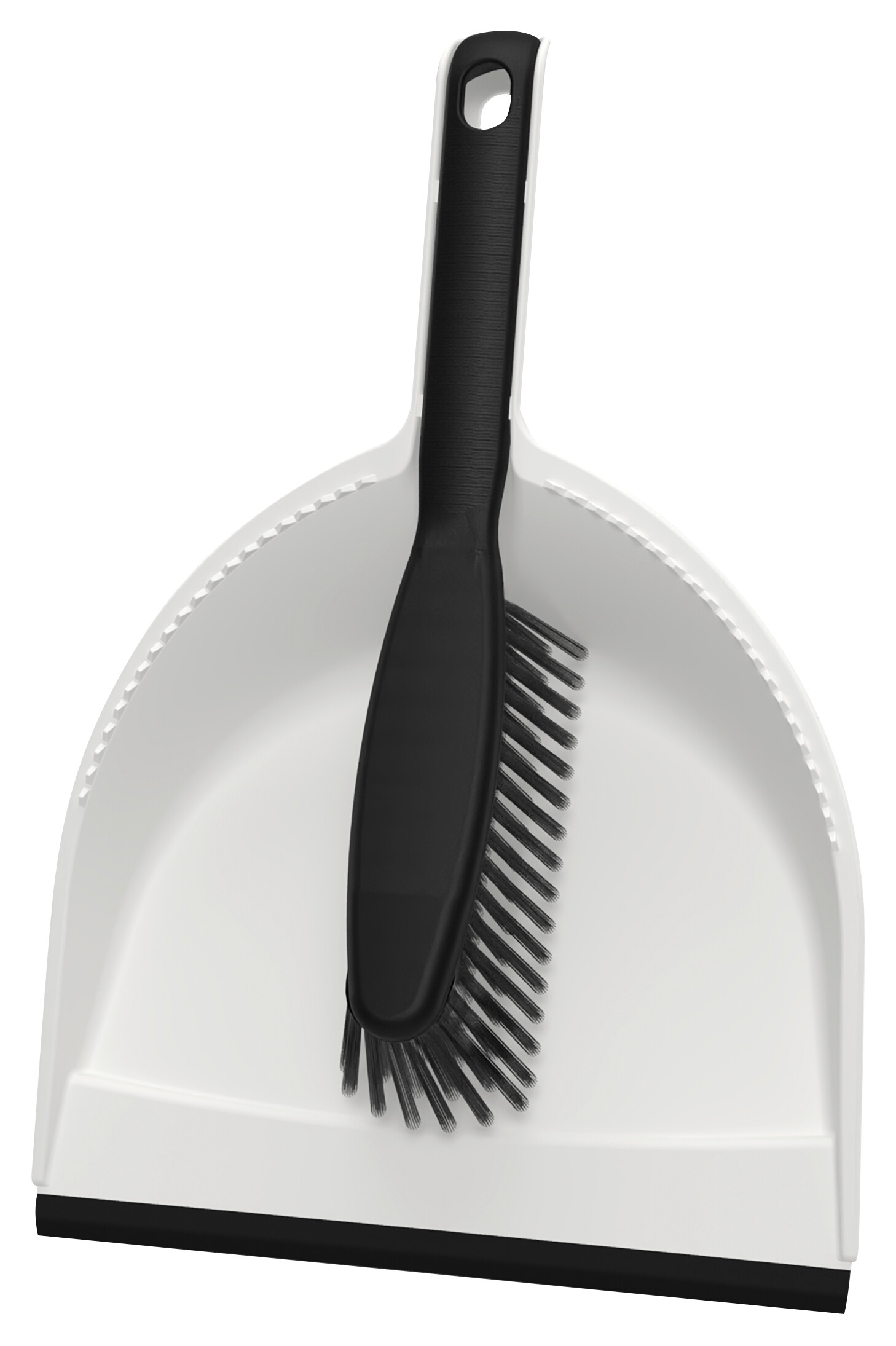 Kehrgarnitur grau B/H/L: ca. 22x9x31 cm