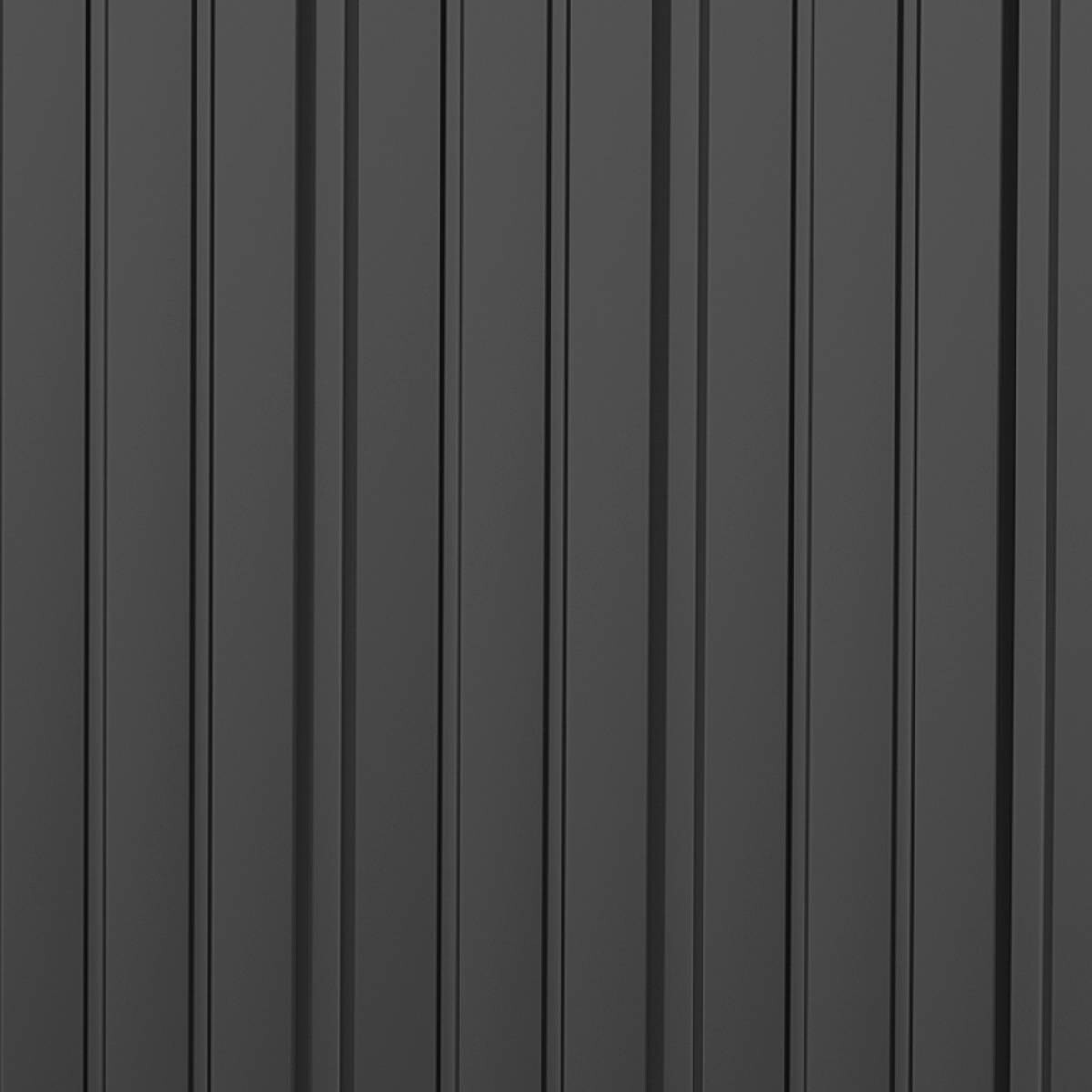 Outsunny Gartenhaus schwarz B/H/L: ca. 94,5x196x161,5 cm