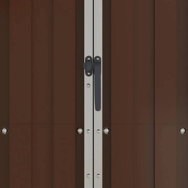 vidaXL Gerätehaus braun B/H: ca. 116x175 cm