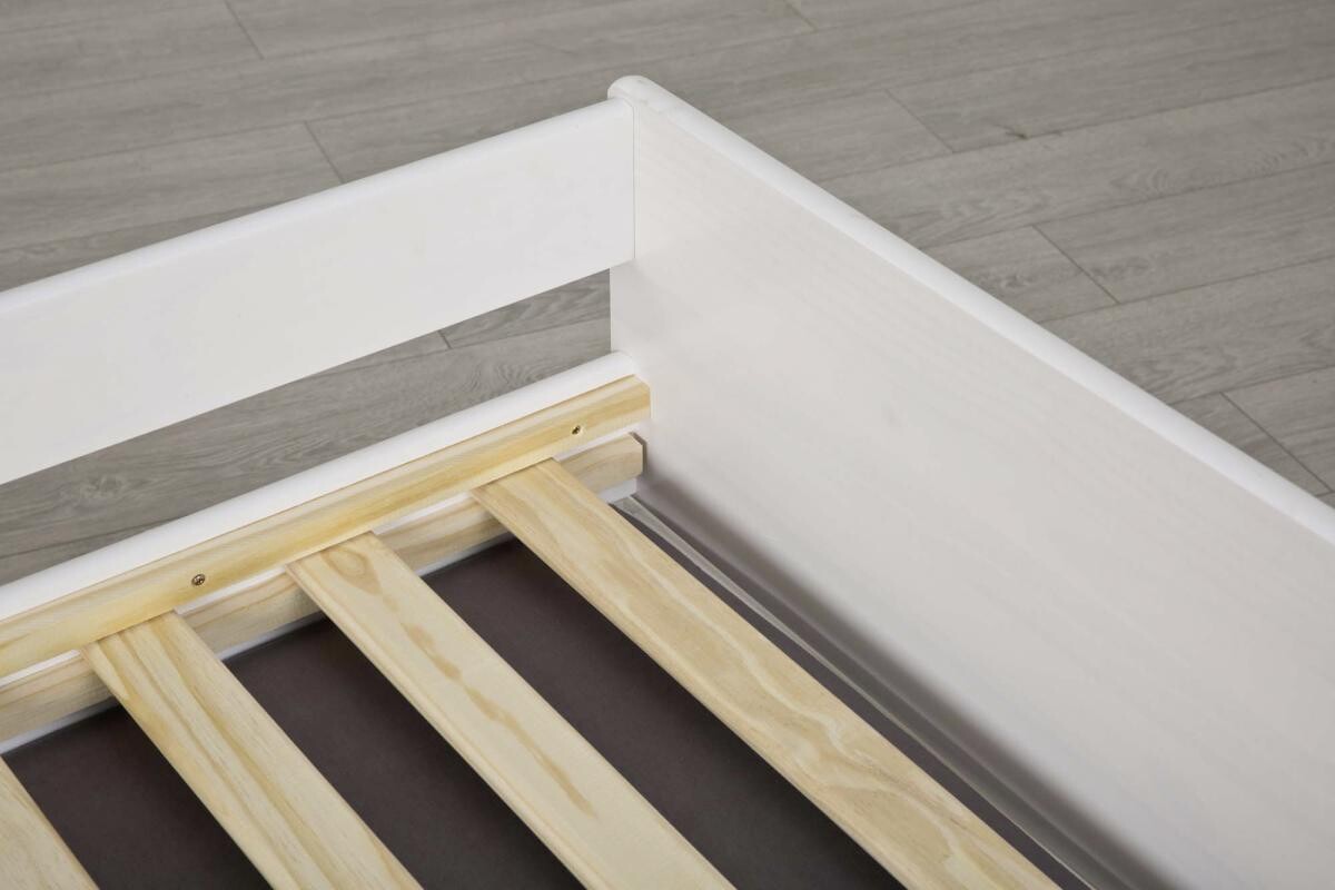 Funktionsbett Lotar weiß Liegefläche B/L: ca. 90x200 cm