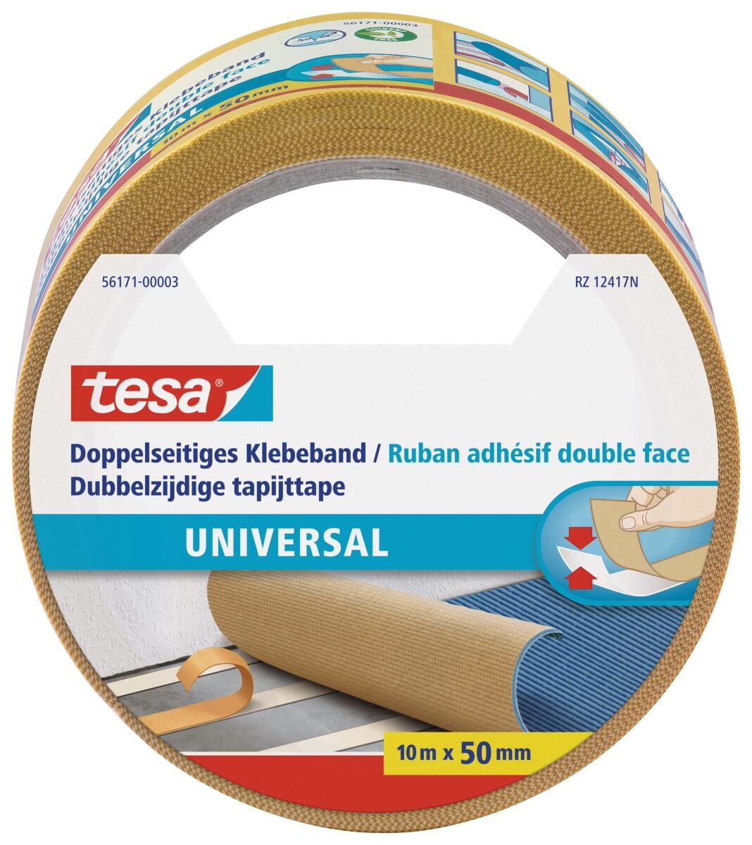 tesa Klebeband Universal B/L: ca. 5x1000 cm