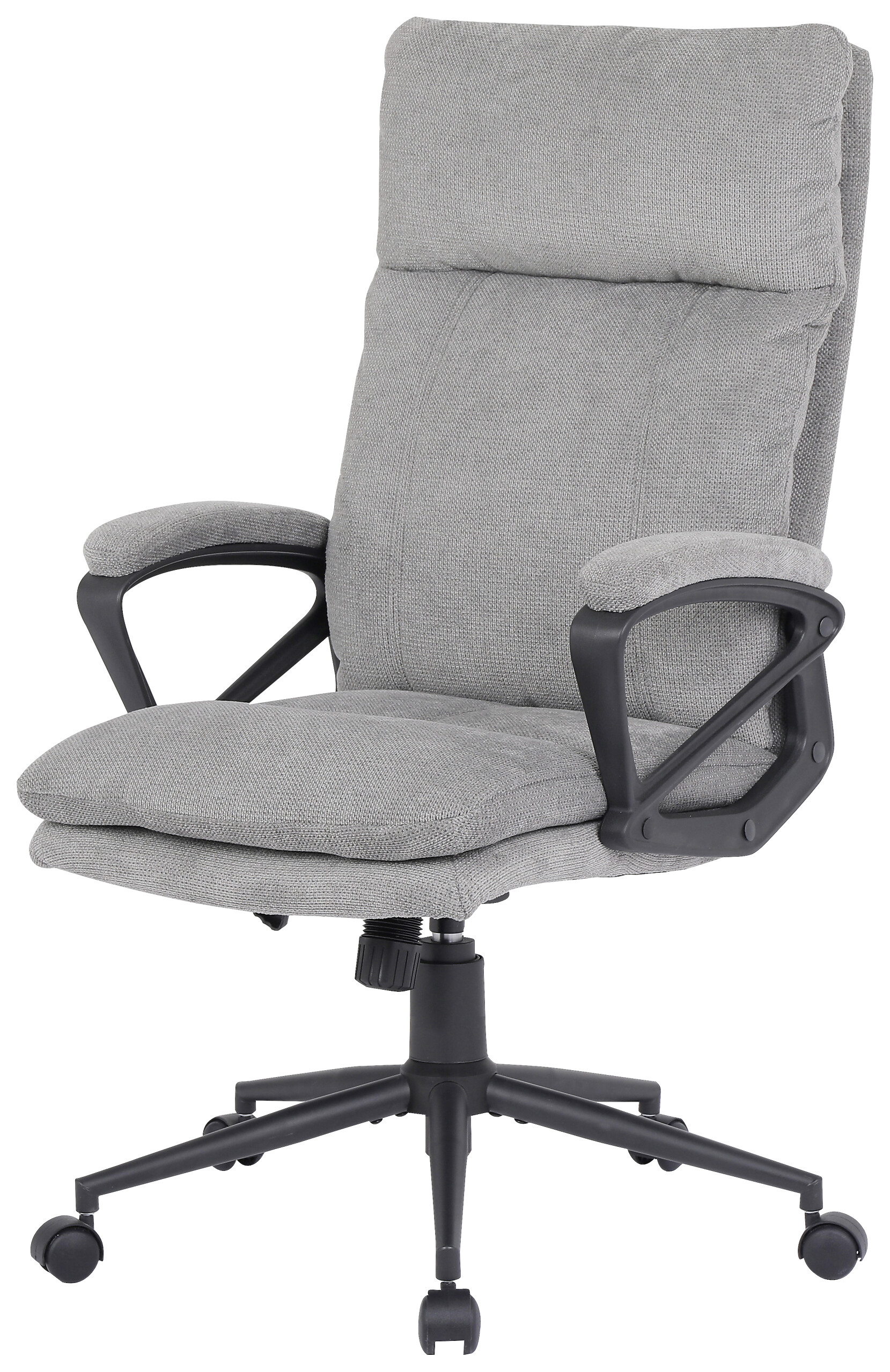 Chefsessel Domi grau Stoff