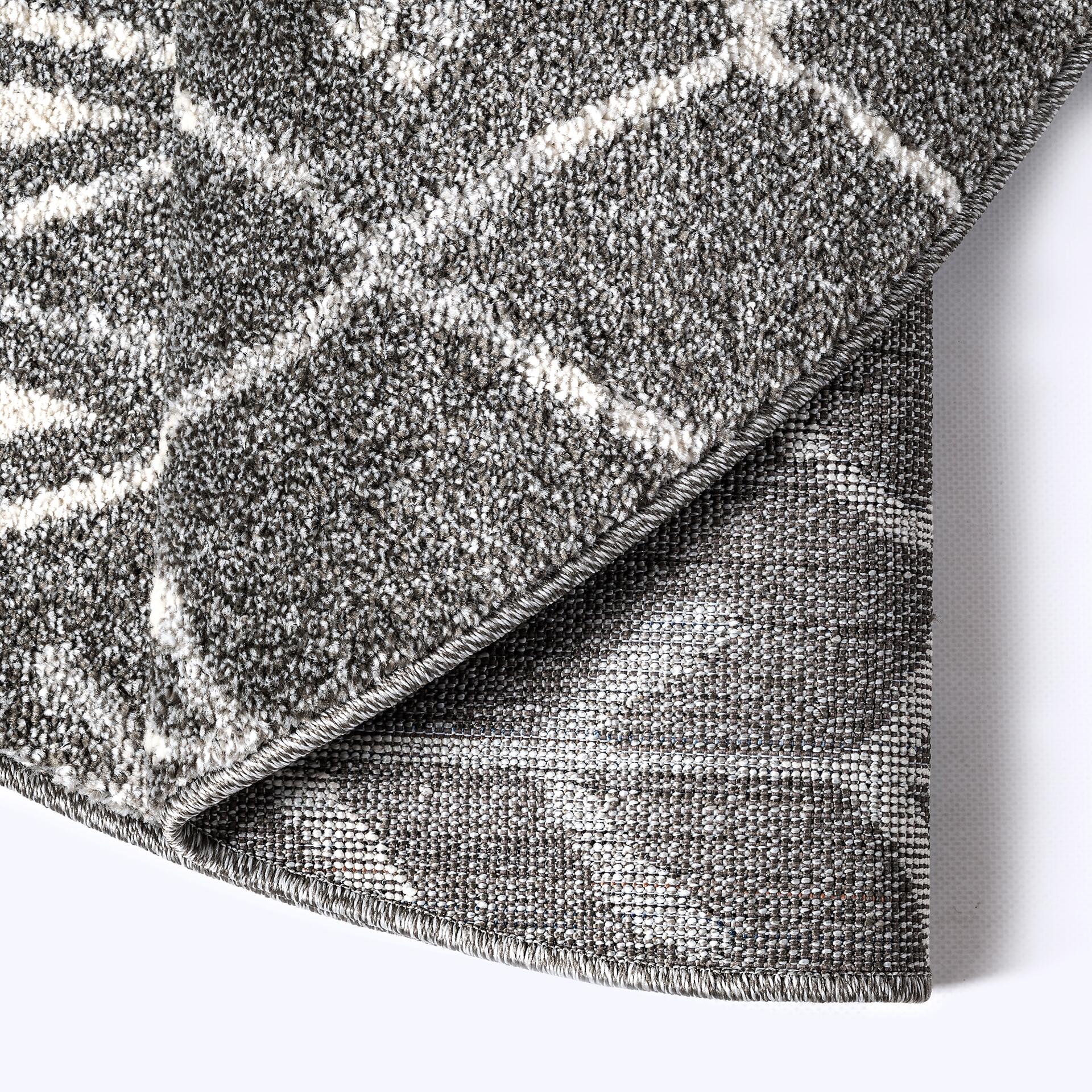 Sanat Teppich anthrazit B/L: ca. 150x150 cm