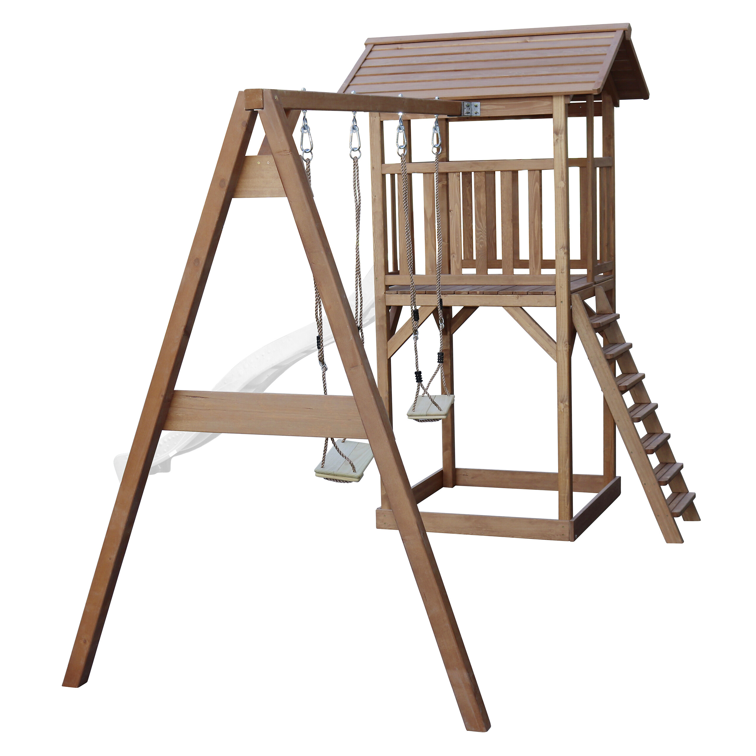 AXI Spielturm Beach Tower braun B/H/L: ca. 357x242x349 cm