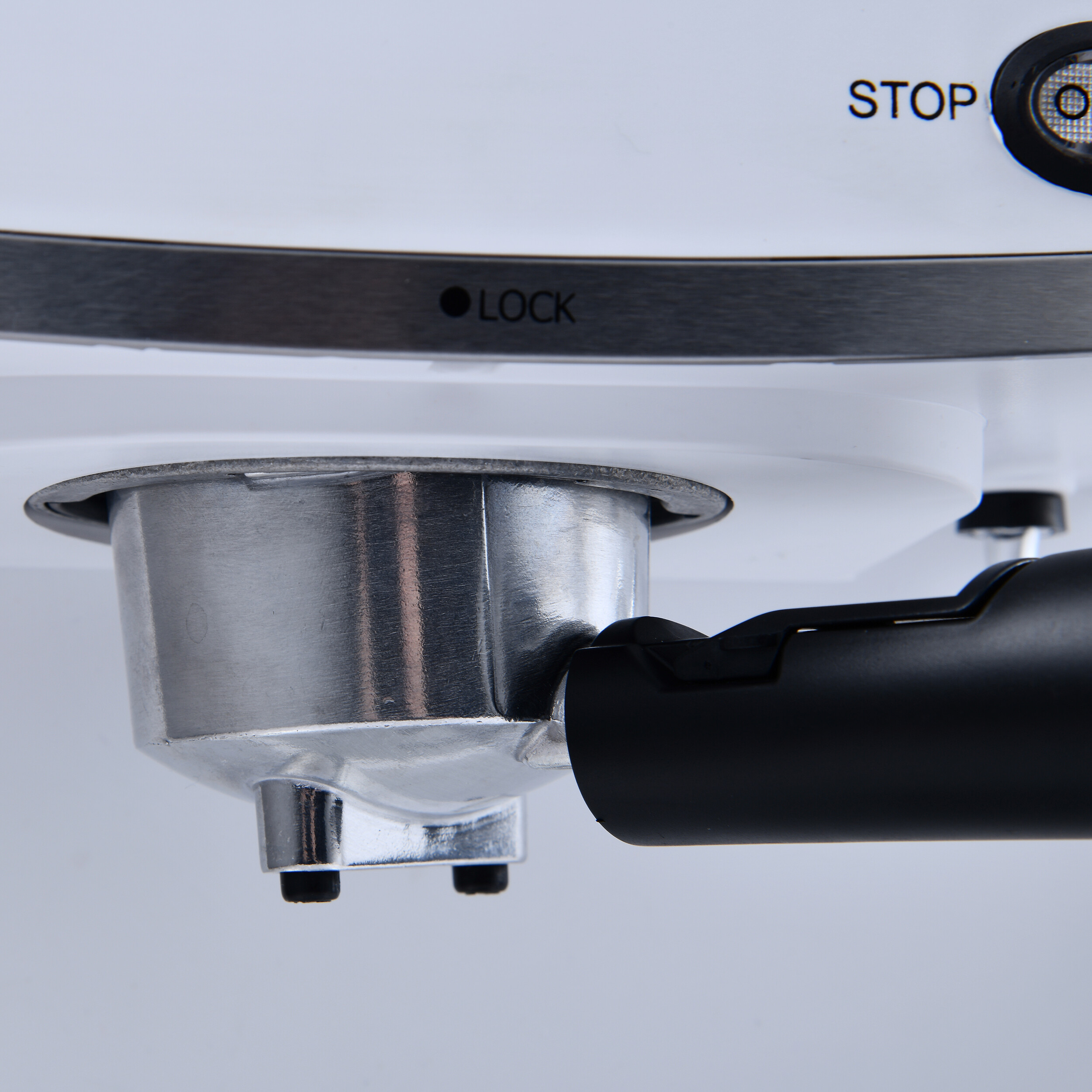 BERGNER Espressomaschine weiß Aluminium B/H/L: ca. 29,5x31x33,5 cm