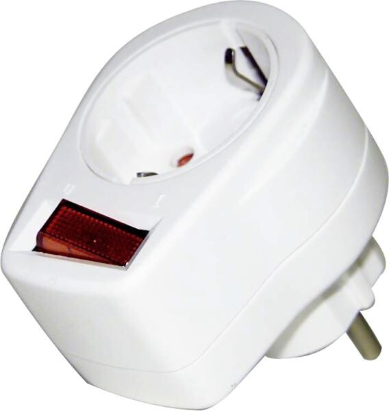 Unitec Zwischenstecker weiß ca. 250 V