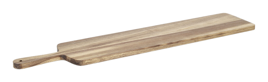 Zeller Servierbrett natur Akazie B/L: ca. 75x16 cm