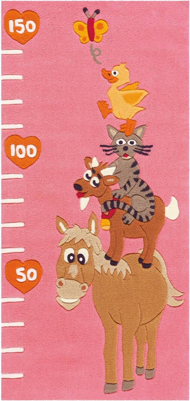 Arte Espina Kurzflorteppich Joy 4168 rosa B/L: ca. 75x160 cm