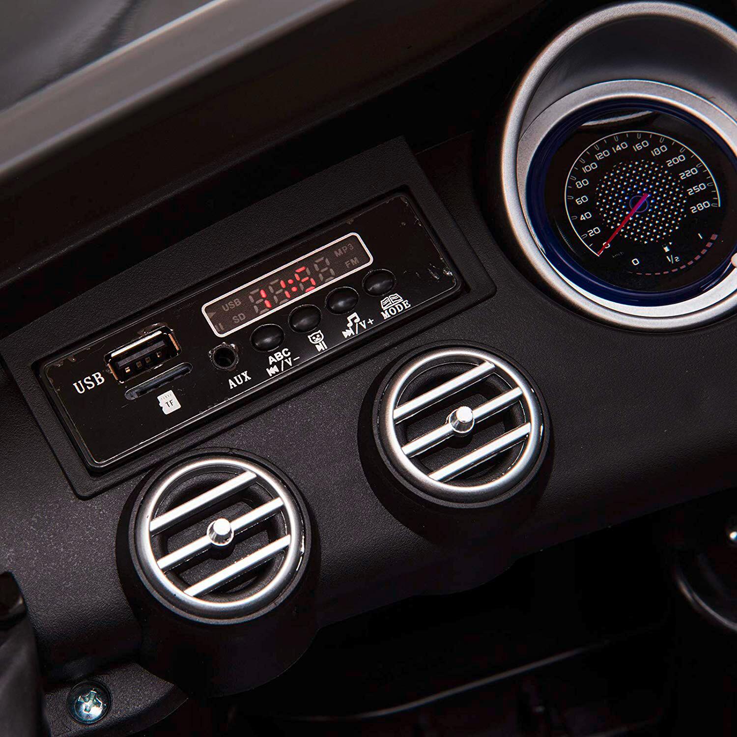 HOMCOM Elektroauto AMG GLC schwarz B/H/L: ca. 70x55x115 cm