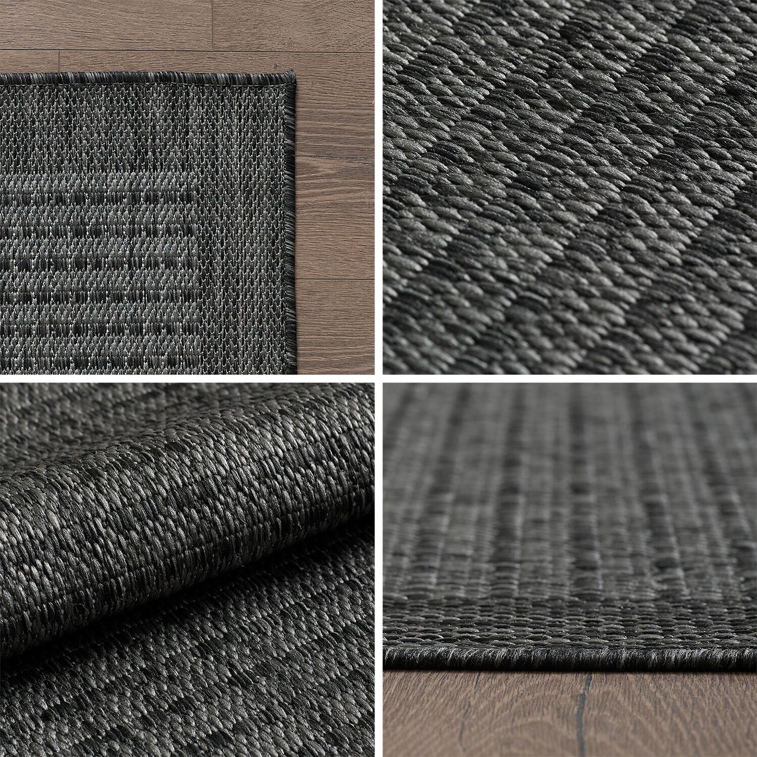 Ayyildiz Teppich GIZA schwarz B/L: ca. 240x340 cm