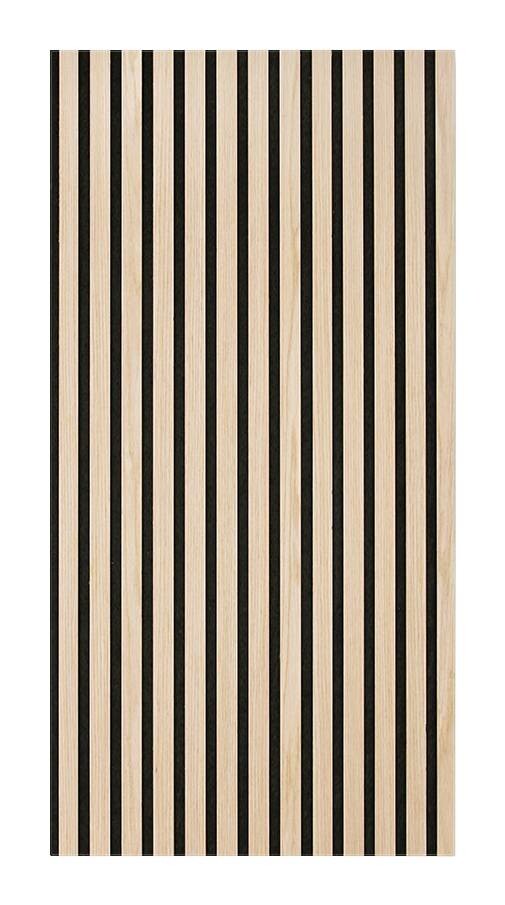 Wand- und Akustikpaneel Eiche L/B/H: ca. 104x52x1 cm pro Stück