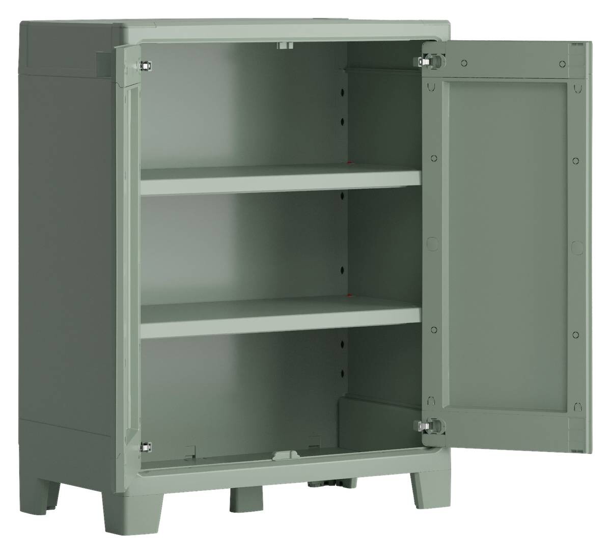 Keter Kunststoffschrank Planet Outdoor Jade Kunststoff B/H/T: ca. 80x100x44 cm