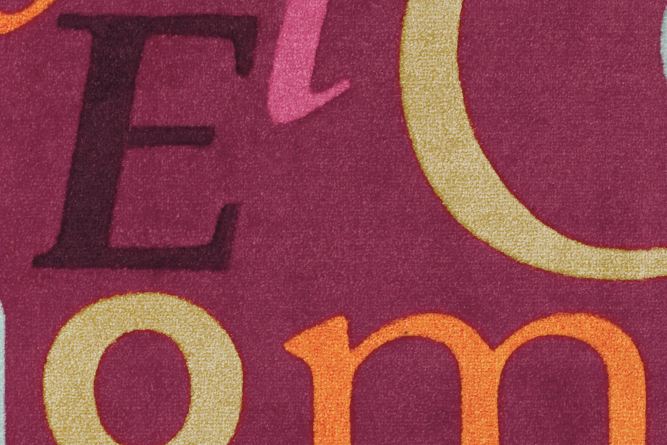 Arte Espina Kurzflorteppich Living Mat 15 aubergine B/L: ca. 64x168 cm