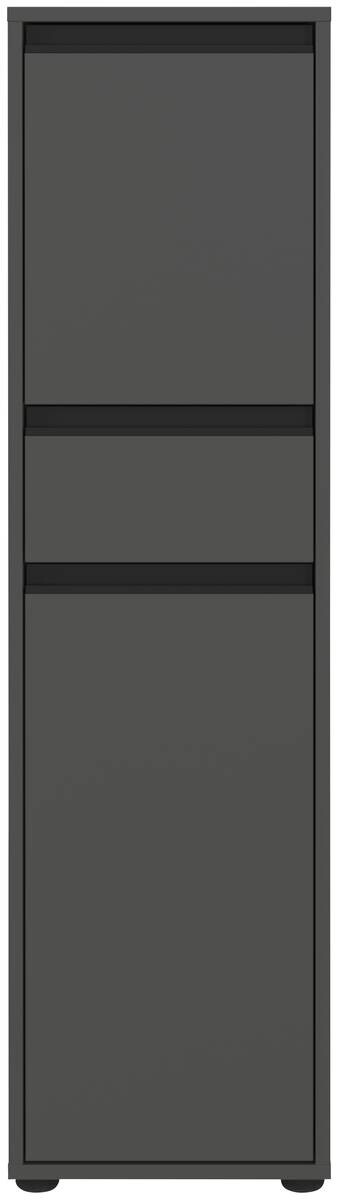 Schrank 2201-547 Graphit Optik B/H/T: ca. 33x121x34 cm