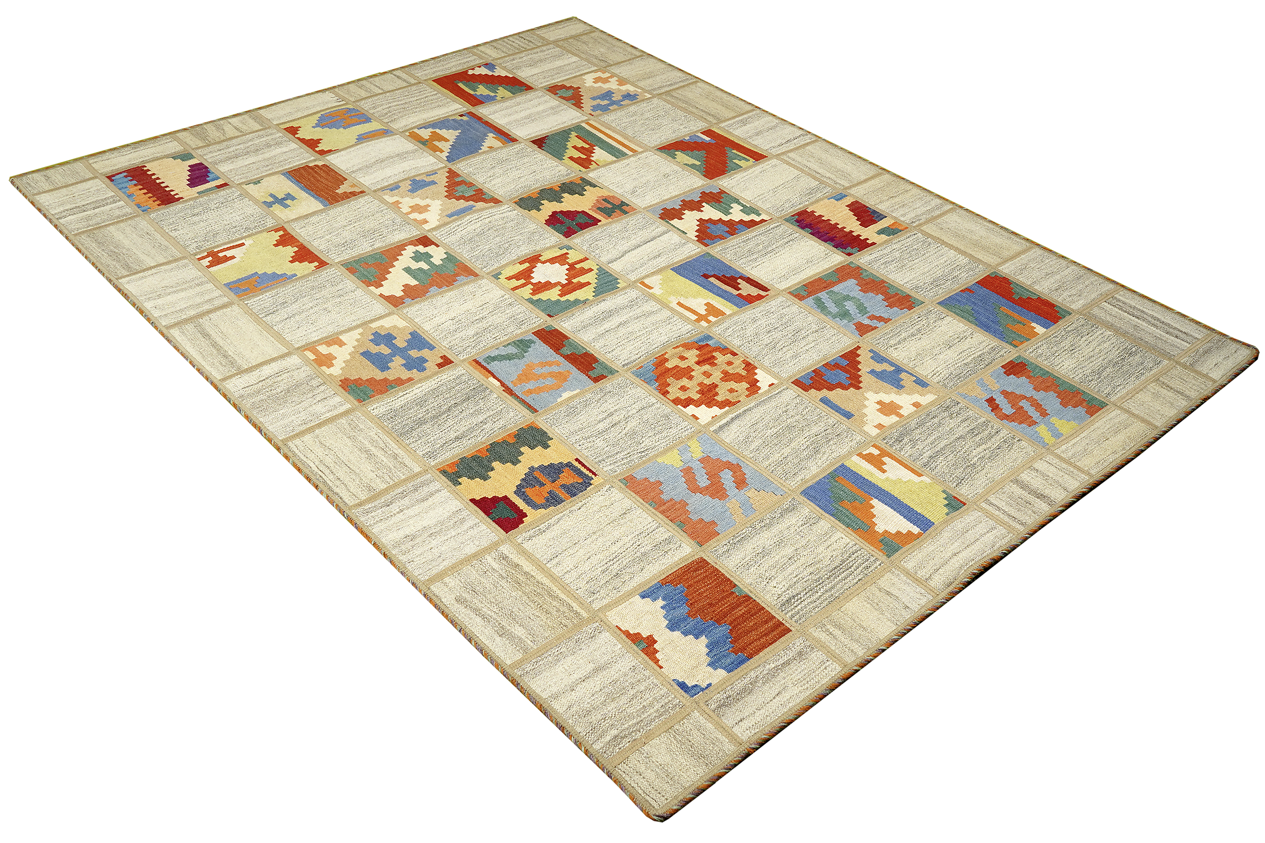 PersaTepp Teppich Kelim Tekkehdouz bunt B/H/L: ca. 150x1x200 cm PersaTepp Teppich Kelim Tekkehdouz bunt B/H/L: ca. 150x1x200 cm