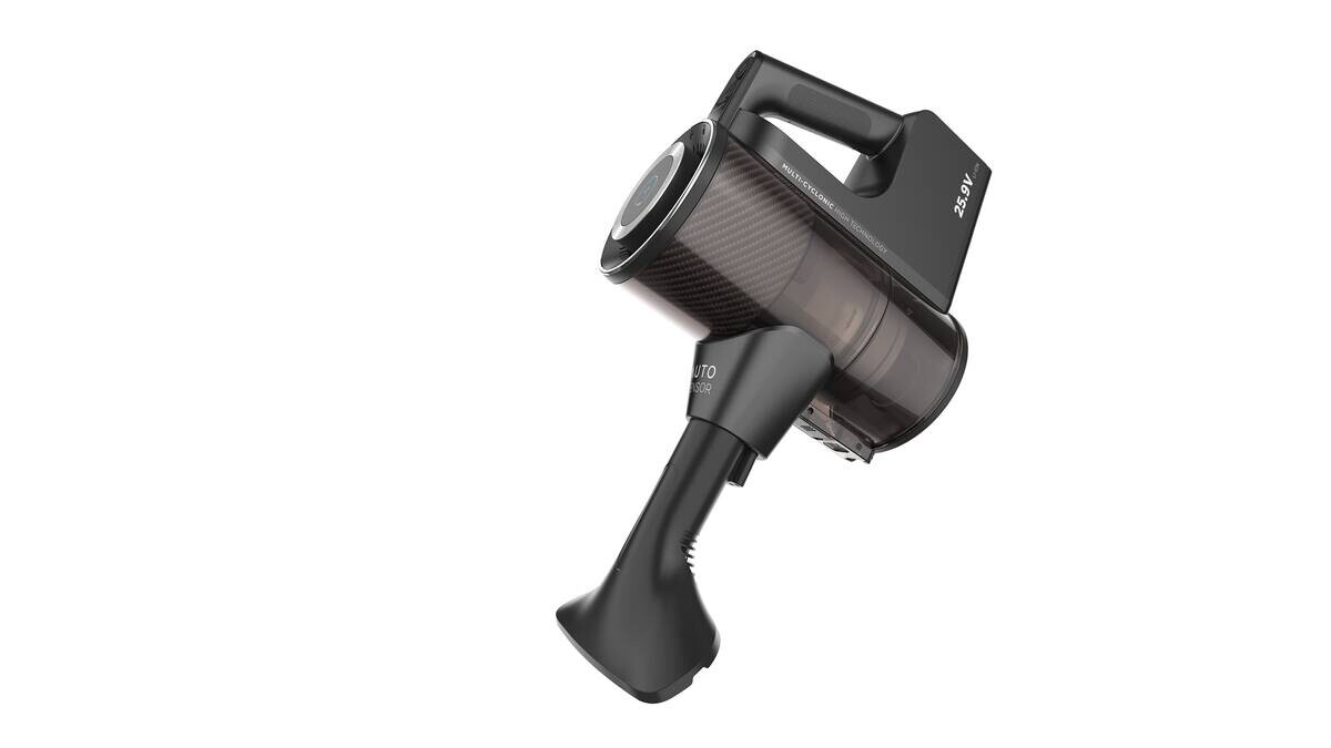 Sharp Handstaubsauger SA-VP5521BS schwarz Metall Kunststoff B/H/L: ca. 27x120x12 cm