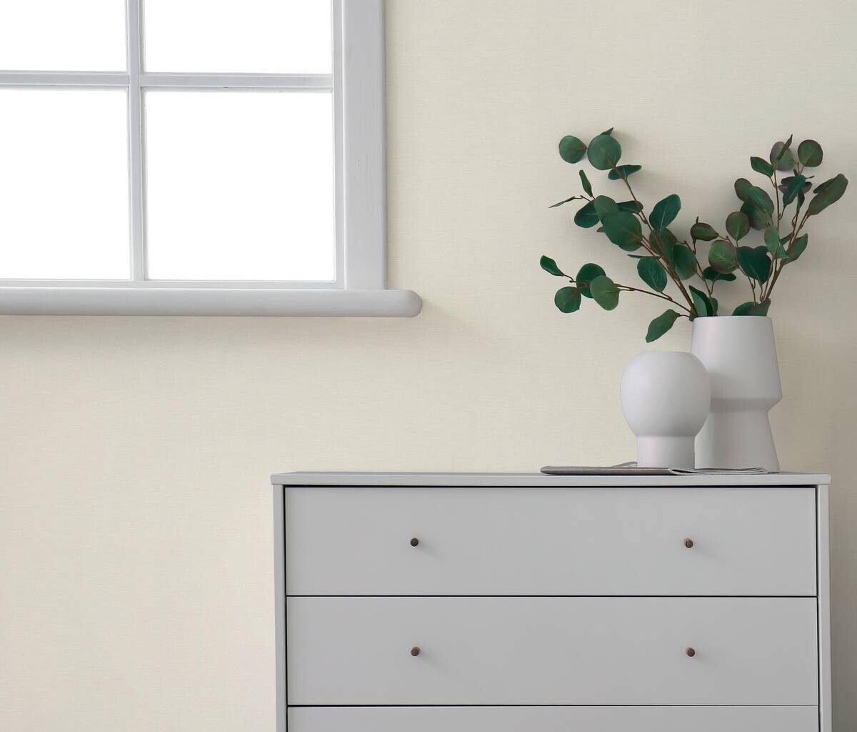 A.S.Creation Vliestapete creme B/H/D: ca. 53x1005x8,7 cm